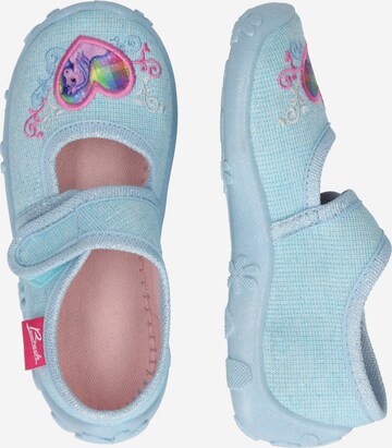 BECK Slippers 'Einhorn' in Blue