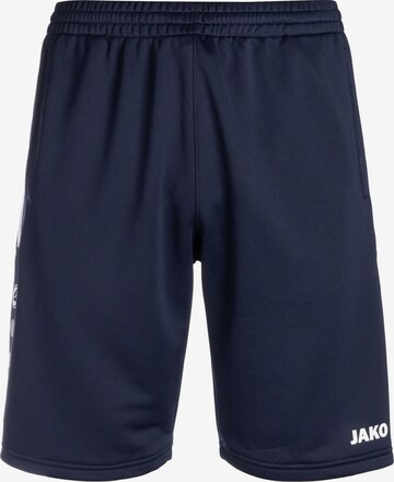 JAKO Regular Workout Pants in Blue: front