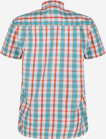 REGATTA Regular fit Athletic Button Up Shirt 'Mindano III' in Orange