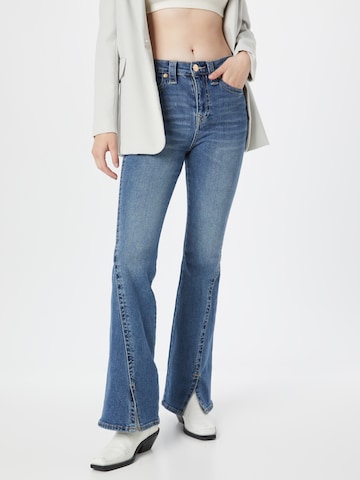 True Religion Flared Jeans 'REAGAN' in Blue: front