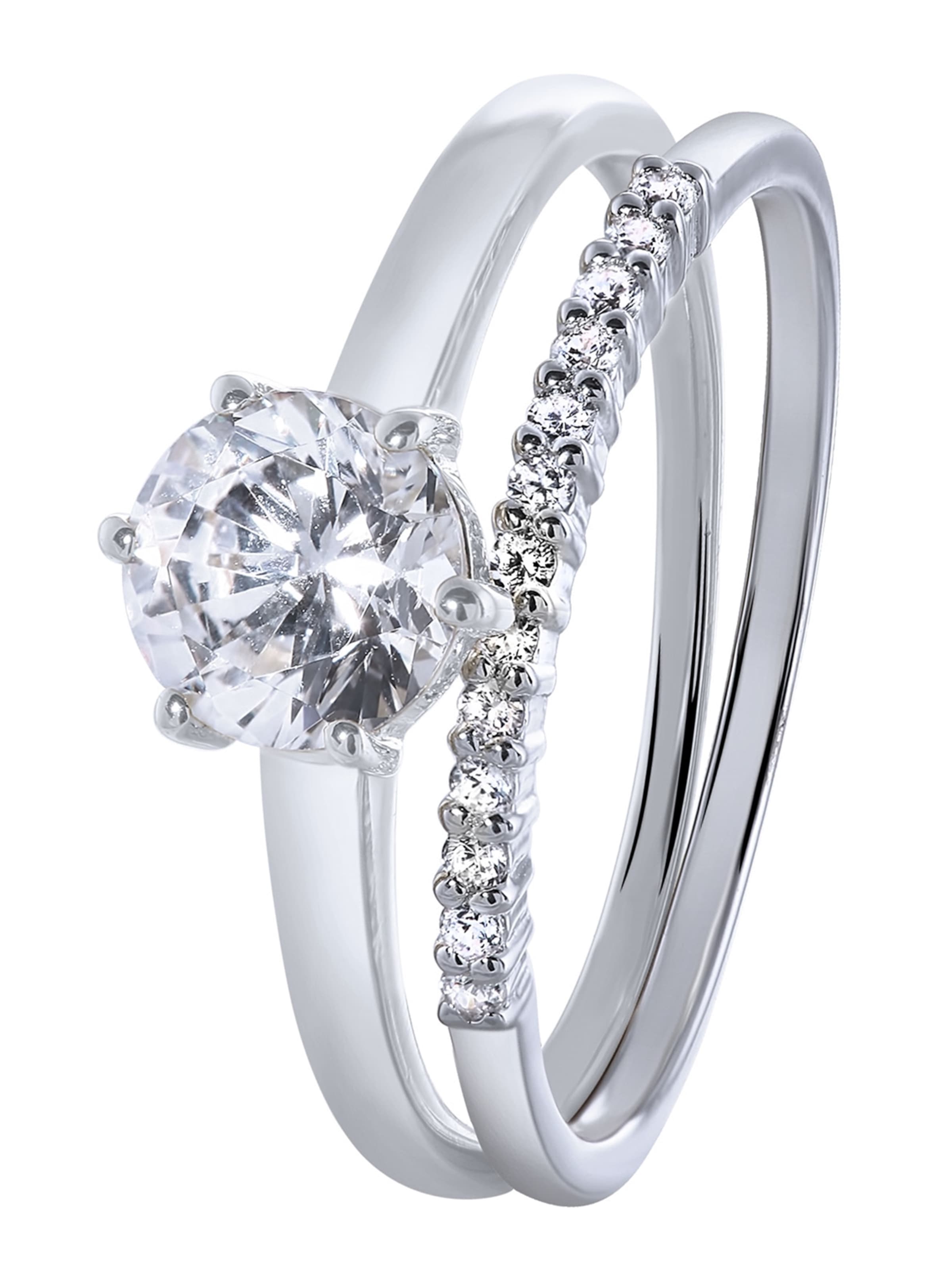 Lucardi Ring in Silber: Vorderseite