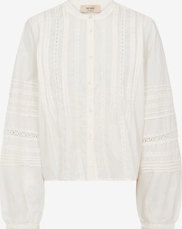 MOS MOSH Blouse 'Adila' in Beige: voorkant