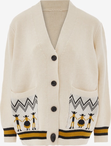 IMMY Вязаная кофта в Белый: спереди