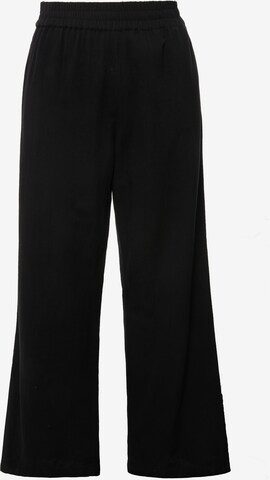 Wide Leg Pantalon Studio Untold en noir : devant