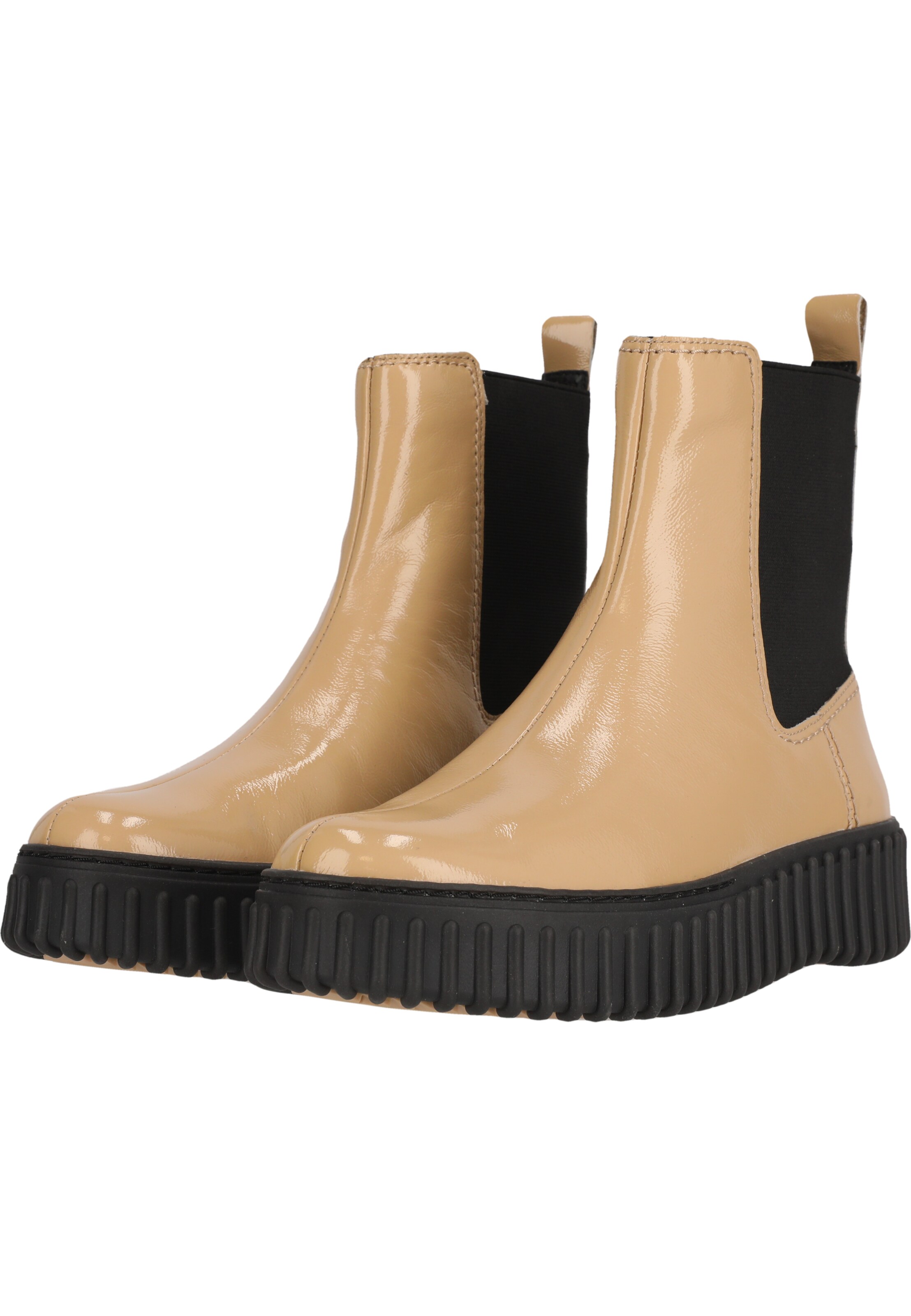 CLARKS Chelsea-Boot 'Torhill Maple' in Beige