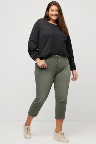 Ulla Popken Regular Jeans in Groen