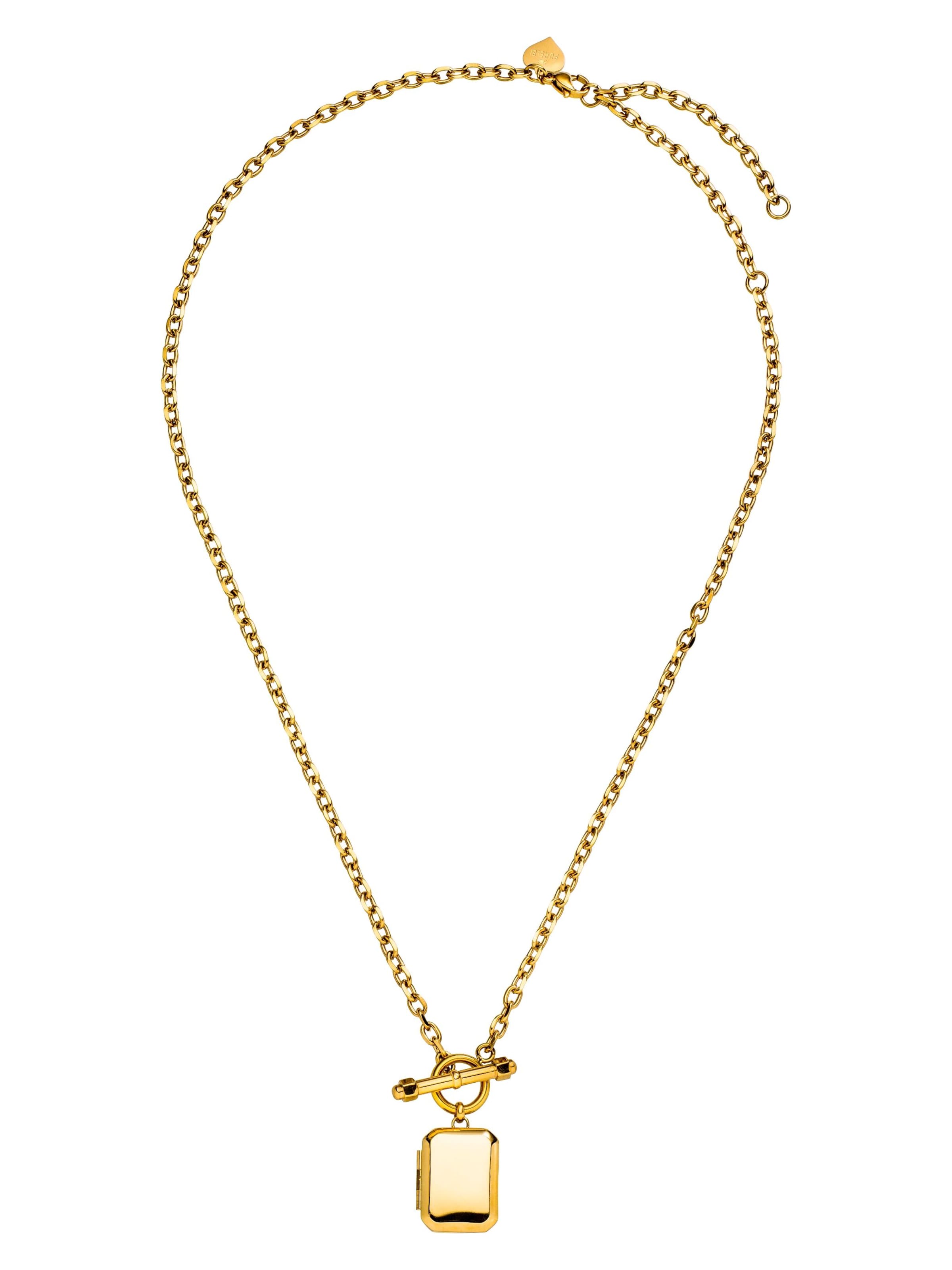 PURELEI Ketting 'Soulmate' in Goud: voorkant