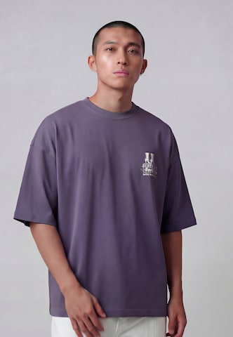 Vertere Berlin Shirt 'Troubles' in Purple: front