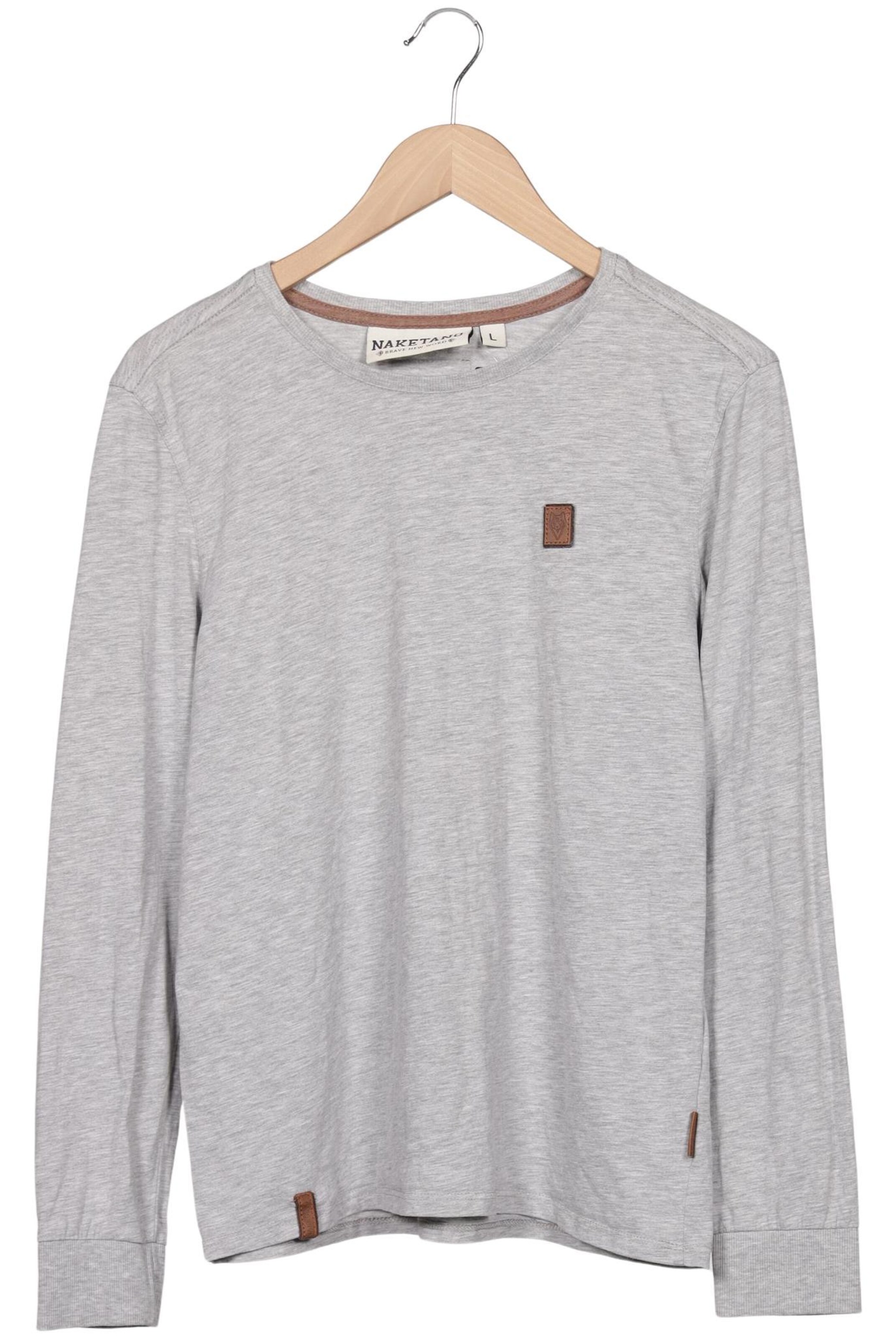 naketano Shirt in L in Grey: front
