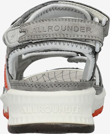 Allrounder Hiking Sandals 'Westside' in Grey