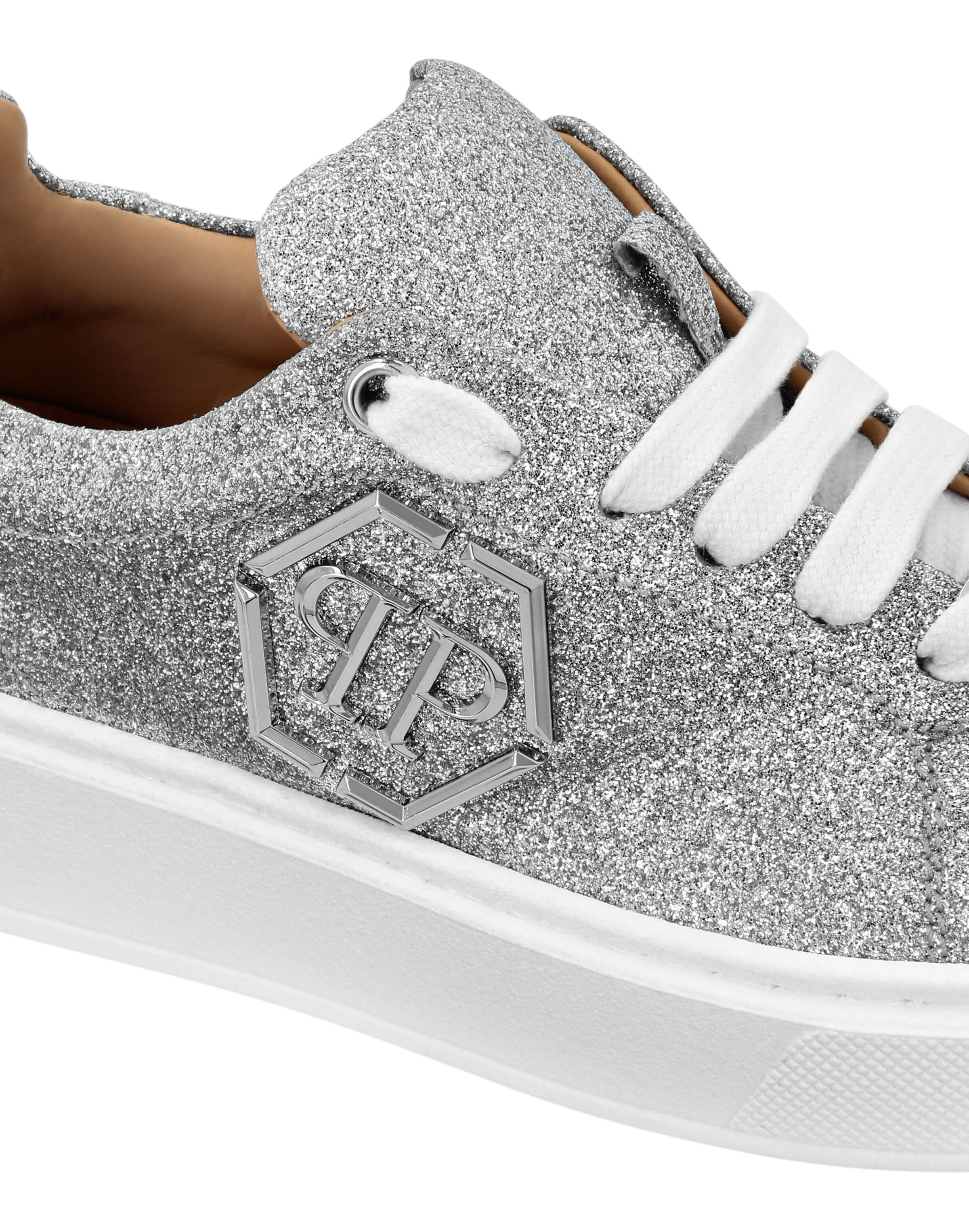 Philipp Plein - Sapatilhas em prata