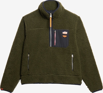 Pull-over Superdry en vert : devant