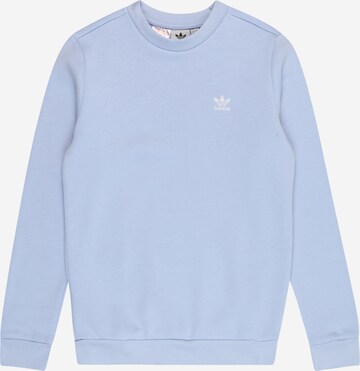 ADIDAS ORIGINALS Sweatshirt i blå: framsida