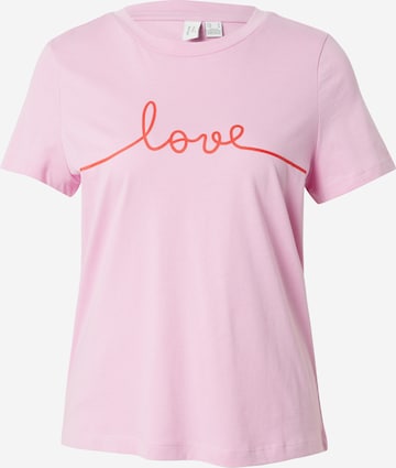 T-shirt 'KAMI' VERO MODA en rose : devant