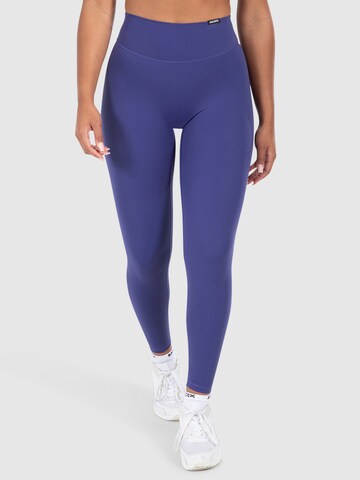 Smilodox Slim fit Leggings in Blue: front
