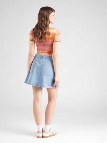 PIECES Skirt 'PCABBI' in Blue