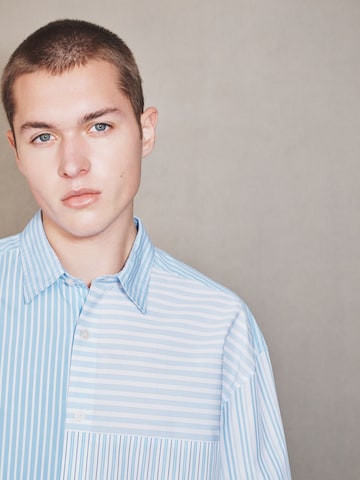 Next Regular Fit Hemd in Blau