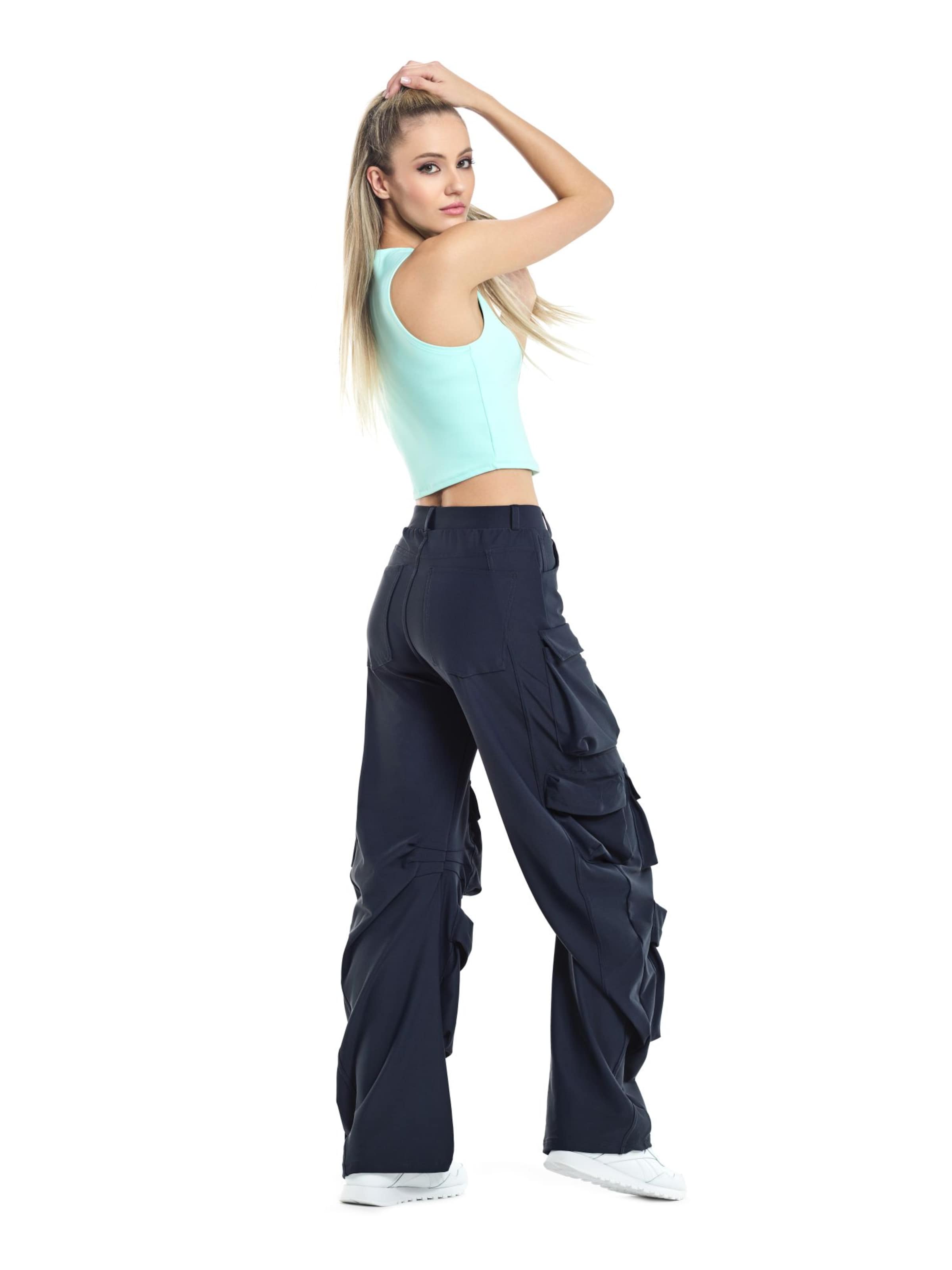 Winshape Voľný strih Športové nohavice ' CP101C ' - Sivá