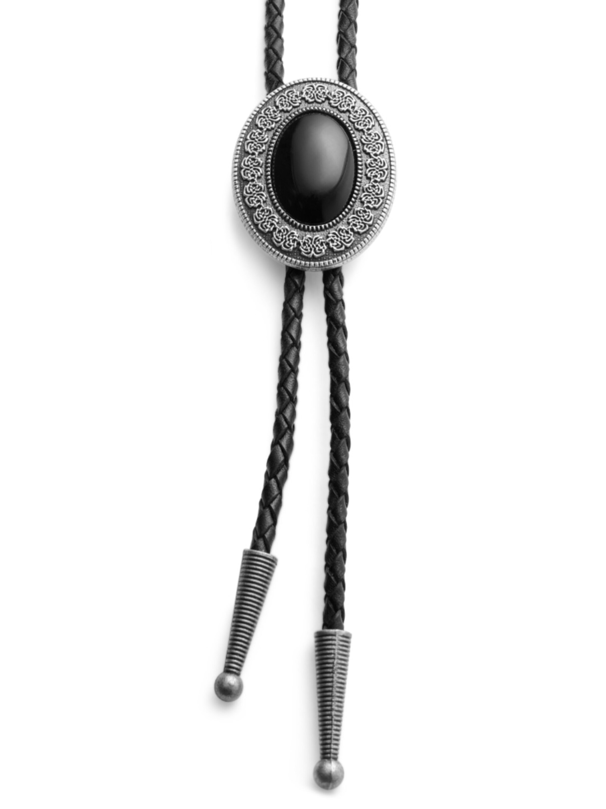 Trendhim Tie 'Wyatt Earp' in Black: front
