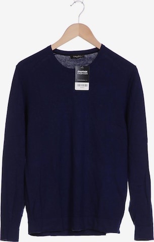 Calvin Klein Sweater & Cardigan in M in Blue: front