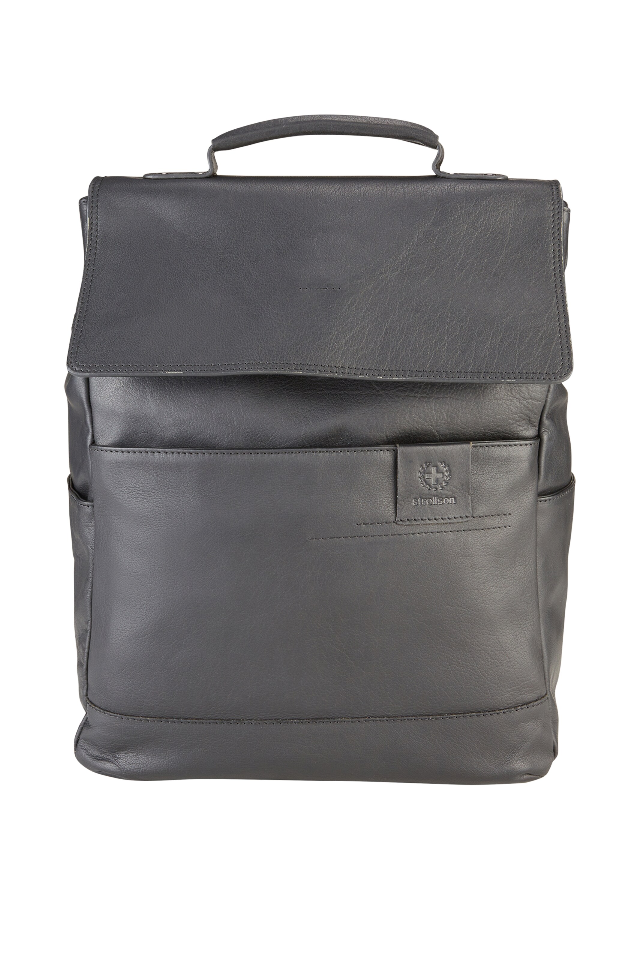 STRELLSON Rucksack 'Hyde Park' in Schwarz: Vorderseite