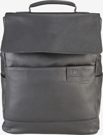 STRELLSON Rucksack 'Hyde Park' in Schwarz: predná strana