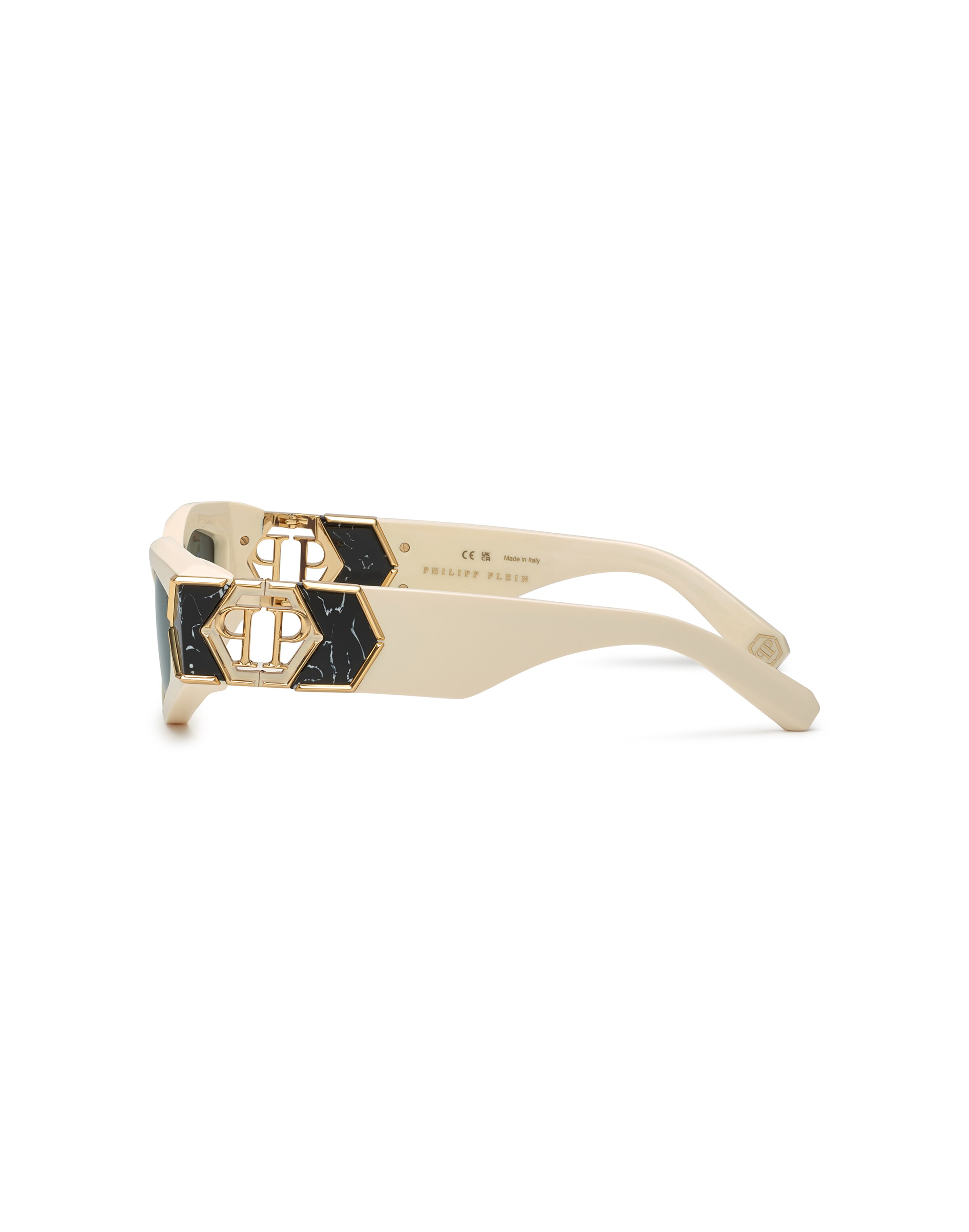Philipp Plein Sonnenbrille in Beige