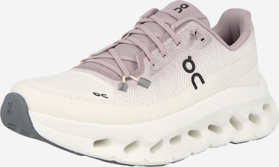 Sportbačiai be auliuko 'Cloudtilt' iš On, spalva – šviesiai pilka / rausvai violetinė spalva / juoda, Prekių apžvalga