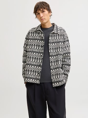 Comfort fit Camicia 'JPRBLUANDY' di Jack & Jones Premium in nero: frontale