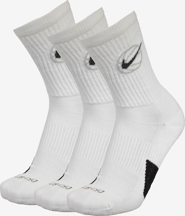 NIKE Športové ponožky - biela