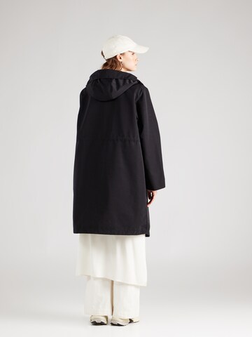 Embassy of Bricks and Logs Between-seasons parka 'Geneva' in Black