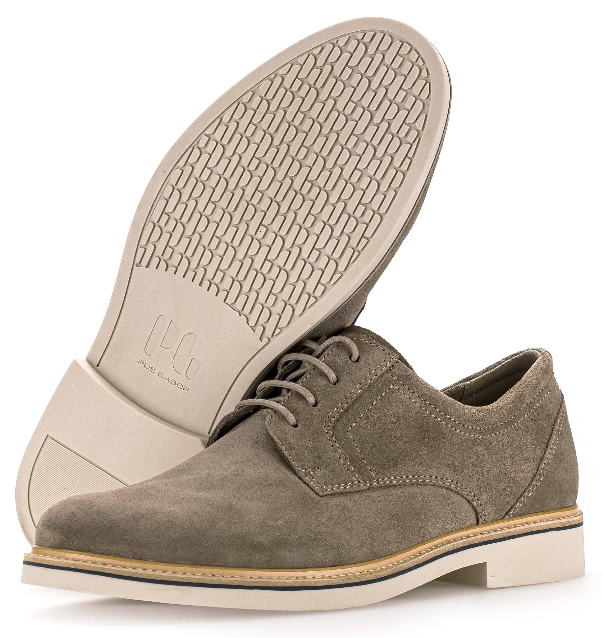 Pius Gabor Schnürschuh in Beige
