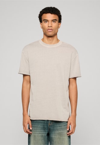 Urban Classics - Camisa 'Vintage' em cinzento: frente