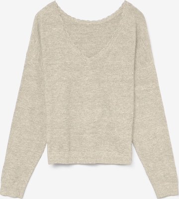 VERO MODA Trui 'VMMarina' in Wit: voorkant