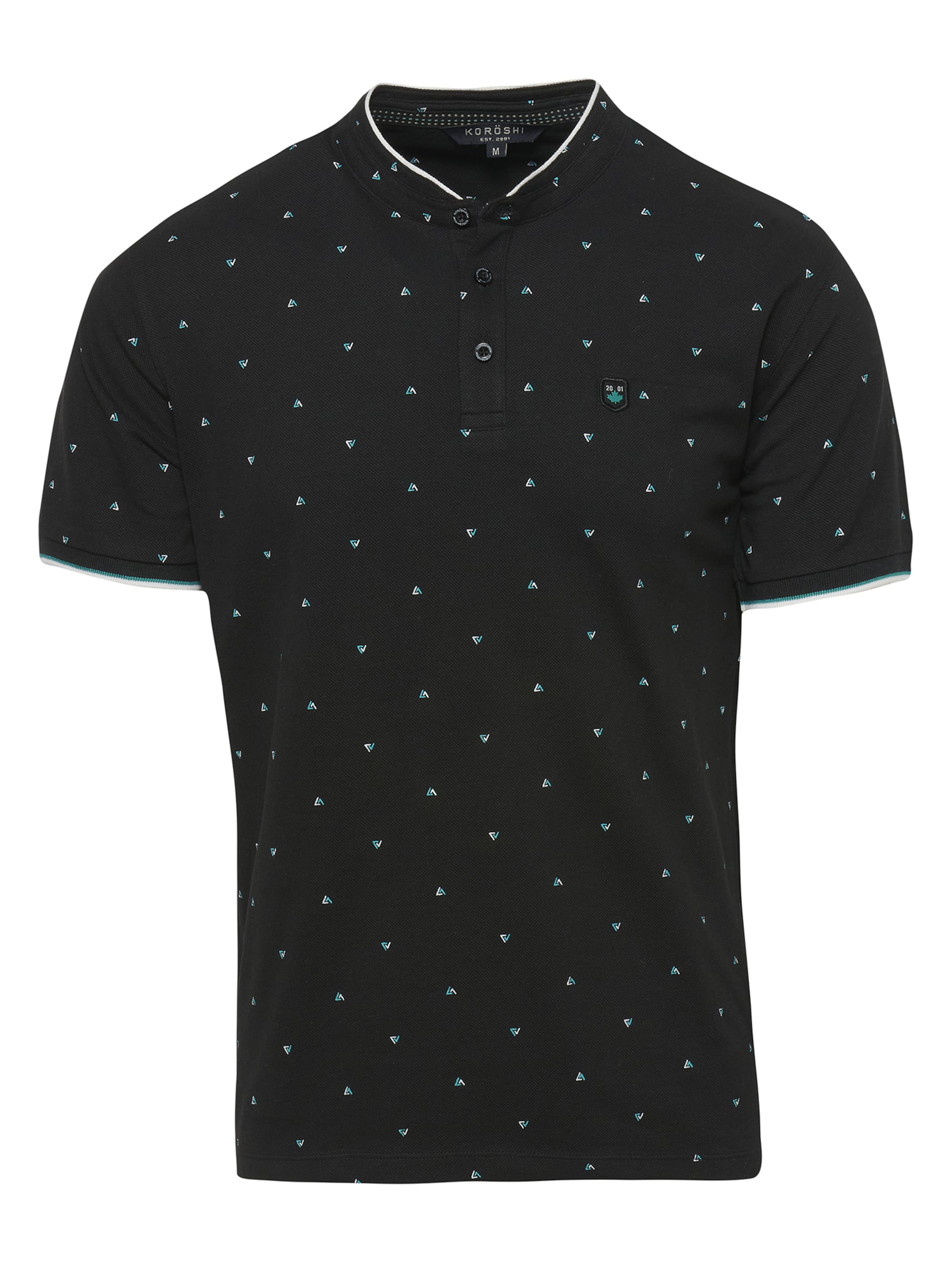 KOROSHI Tričko - Čierna: predná strana