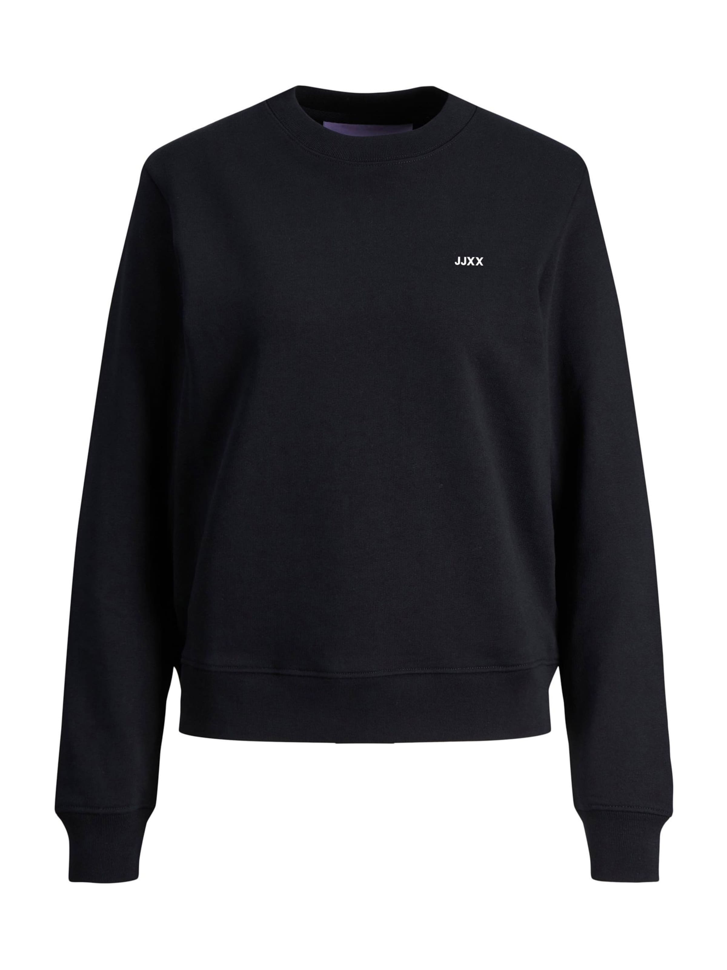 JJXX Sweatshirt &#x27;Abbie&#x27; in Zwart: voorkant