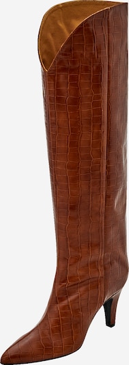 EDITED Bottes 'Desdemona' en marron, Vue avec produit