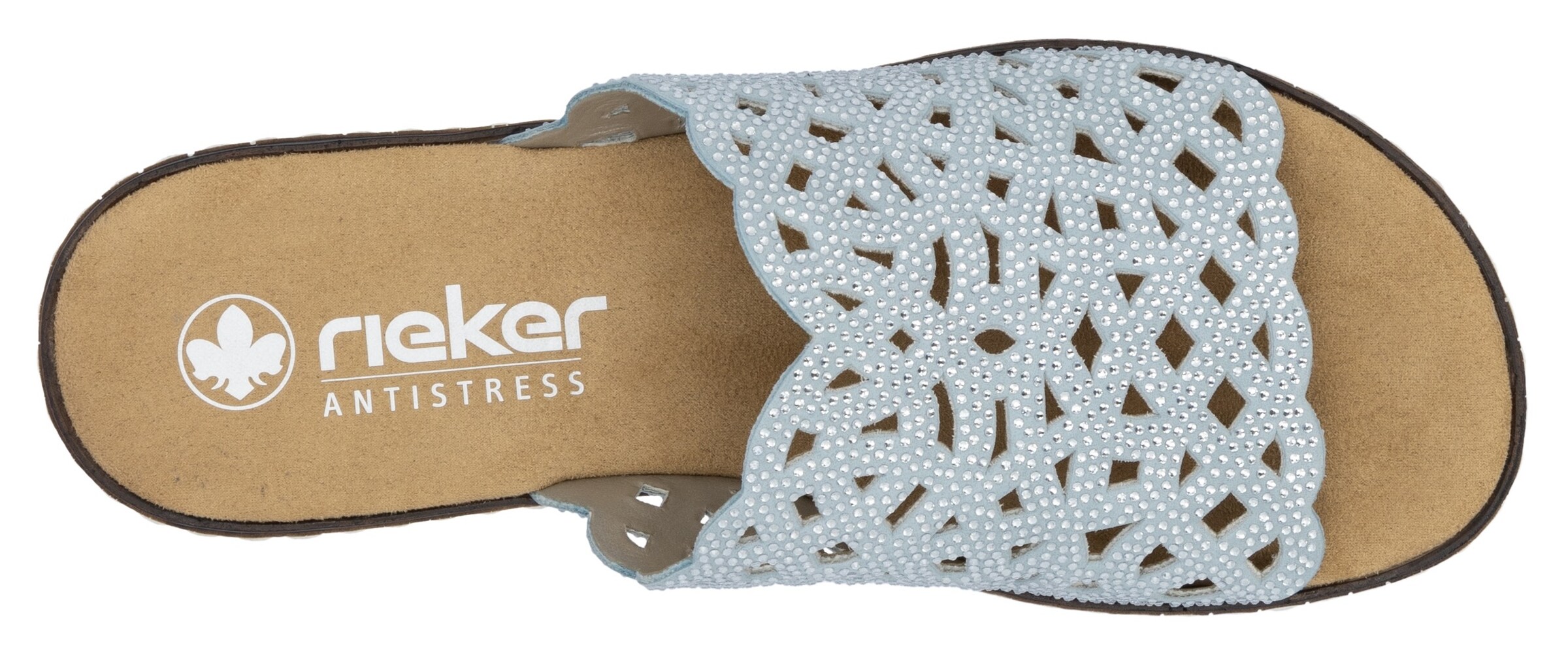 Rieker Pantolette in Blau