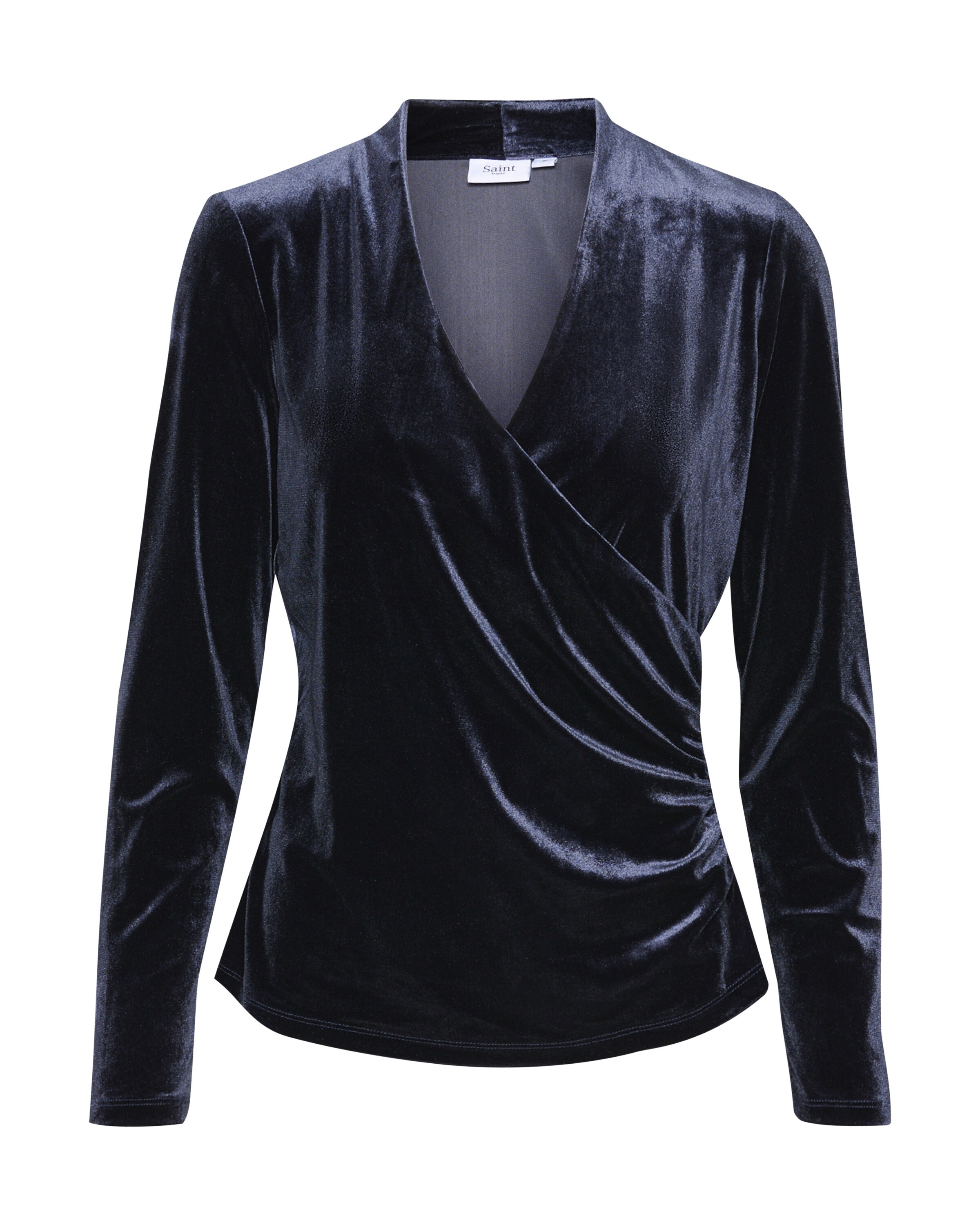 SAINT TROPEZ Shirt 'Znikka' in Blauw: voorkant