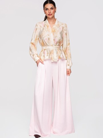 Camicia da donna di Ombre in beige