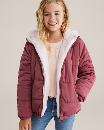 WE Fashion Overgangsjakke i pink: forside