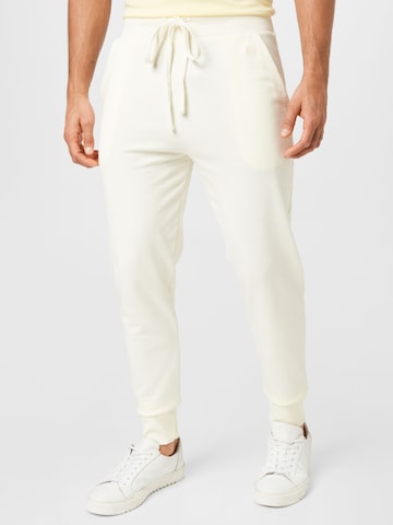 WESTMARK LONDON Tapered Pants in Beige: front