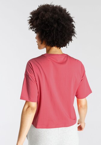 PUMA Performance Shirt 'Essentials' in Pink