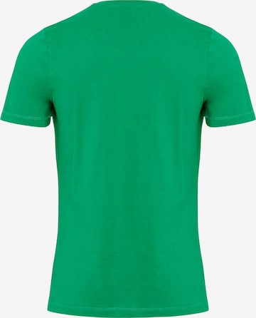 Chemise ' Organic Basic ' TEESHOPPEN en vert : devant