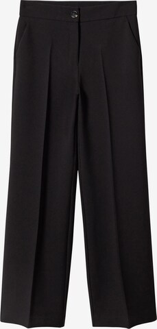 MANGO Wide Leg Hose 'Simon' in Schwarz: predná strana