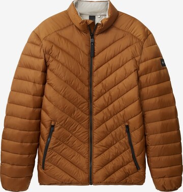 TOM TAILOR Between-season jacket in Brown: front