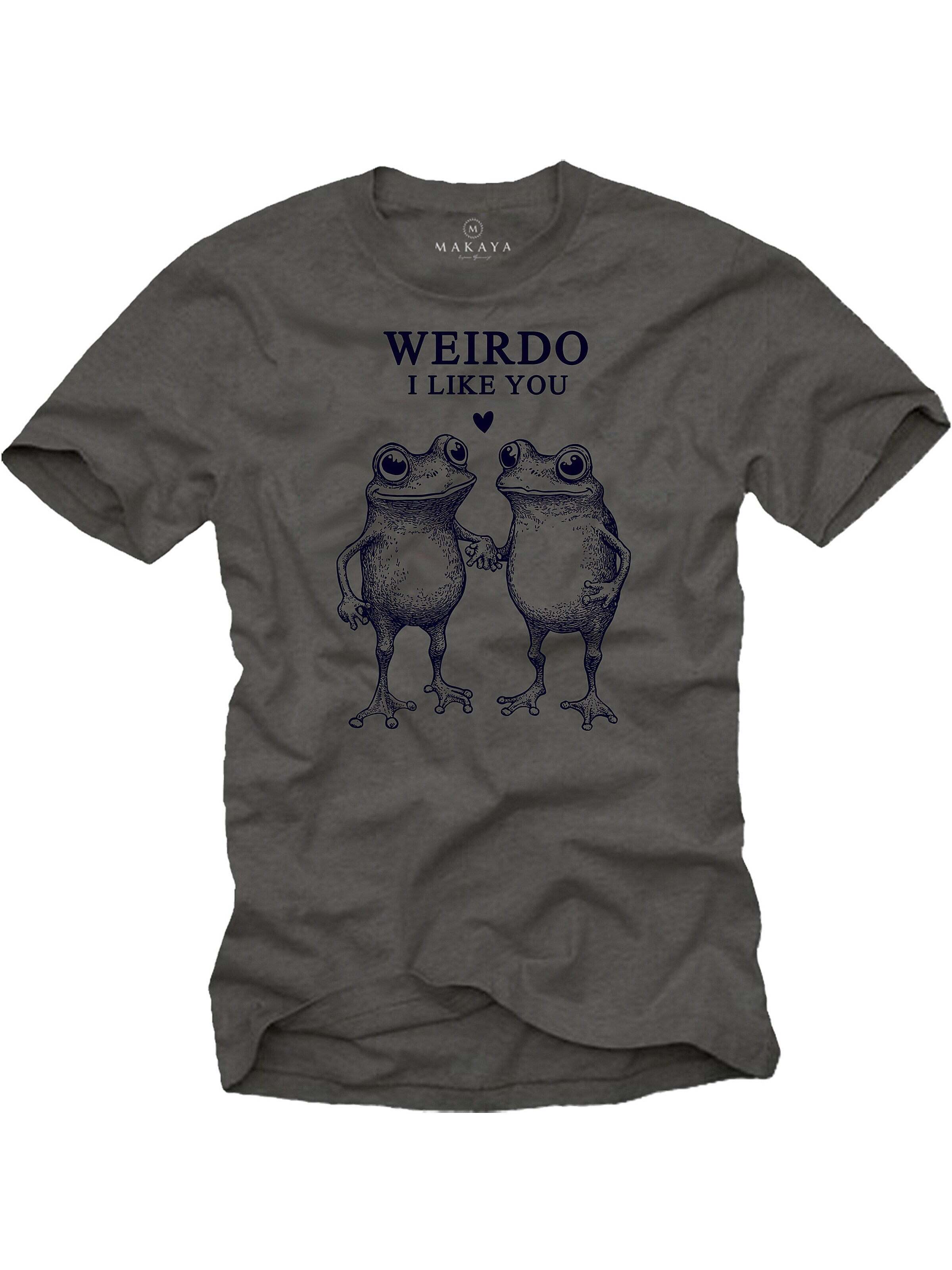 MAKAYA Shirt‌‌‌‌‌ in Grau: Vorderseite