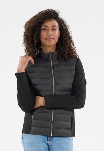 Whistler Outdoorjas 'Persle' in Zwart: voorkant