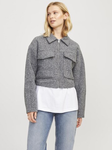 JJXX - Abrigo de entretiempo 'CAROL' en gris: frente