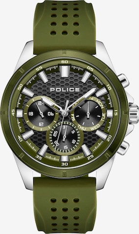 POLICE Analog watch 'Motion' in Green: front